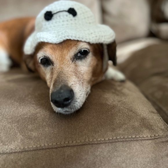 FINAL PRICE Handmade Baymax Infant Size Crochet Bucket Hat - Picture 8 of 8